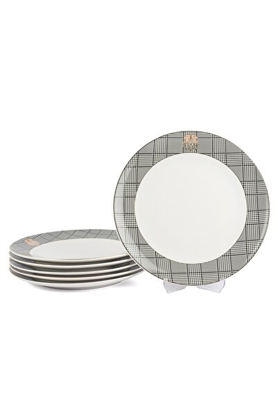 Mikasa Moor Forest Plaid 6-Piece Serving Plate 28cm