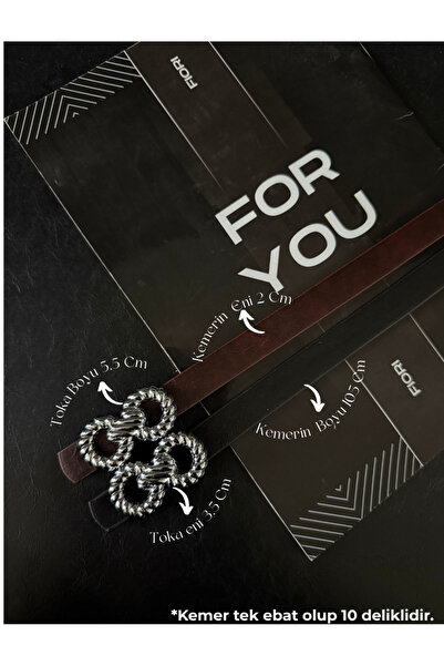 Fiori Black Thin Women's Belt with Auger Silver Buckle, Coat Belt, Shirt Belt...