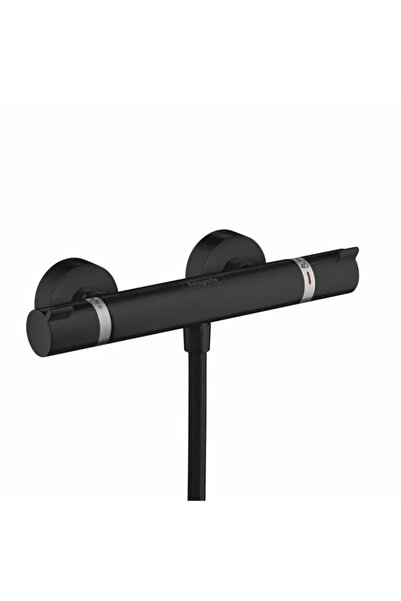 Hansgrohe Ecostat Comfort thermostatic shower mixer, matt black