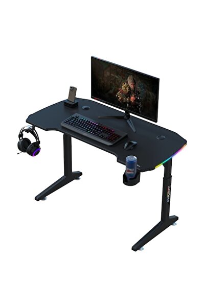Arka Chairs Birou Gaming Profesional V6 Super, lumini RGB cu telecomanda, Mou...
