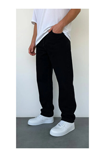 Z1MAN Black Baggy Pants (Men's Black Baggy Fit Jean Streetwear Denim) 2026
