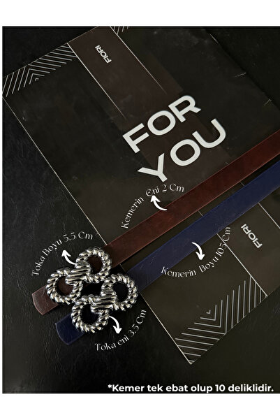 Fiori Black Thin Women's Belt with Auger Silver Buckle, Coat Belt, Shirt Belt...