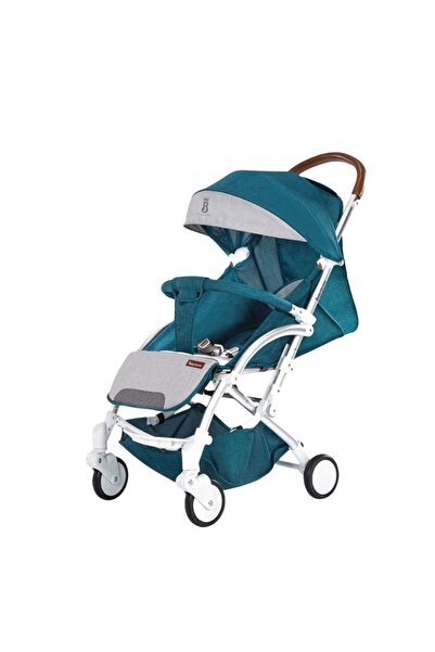 OEMN Cărucior sport pliabil tip tron pentru bebeluși – Verde smarald