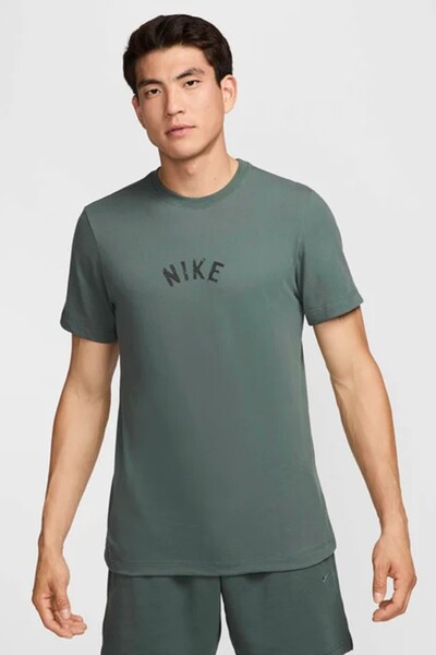 Nike Tricou Dri-FIT Fitness Verde pentru Bărbați, Tricou de Antrenament Verde...