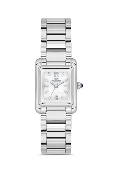 FERRO Silver Steel Cord Women Wrist Watch Fl88308A-A 3 Atm Water Resistant 2 ...