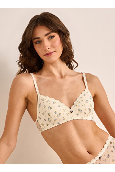 FAV Floral Print Bra Non-Wired