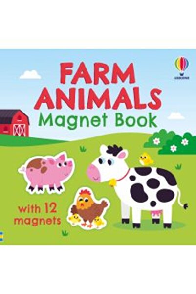 Usborne Publishing Carte magnetică cu animale de fermă