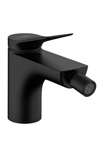 Hansgrohe Baterie bideu Vivenis cu ventil Pop-Up negru mat