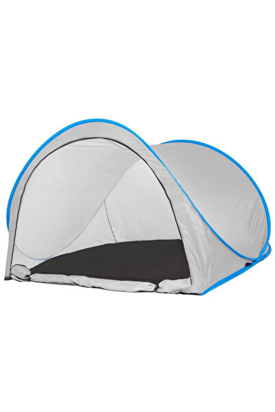 OEM Sersimo semi-open beach and picnic tent, UV protection, 200x120x110cm, gray