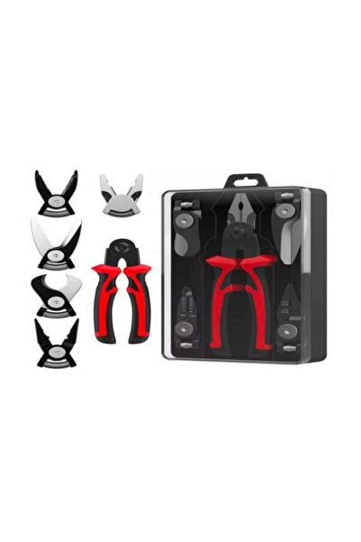 SimpluAcasa 5 in 1 Multifunctional Pliers Set with Interchangeable Heads, Car...