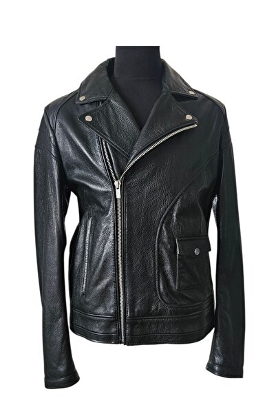 asus deri Lakson - Men's Black Genuine Leather Jacket