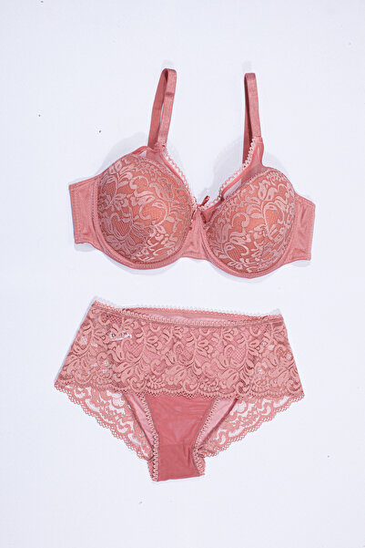 TILSIM UNDERWEAR مجموعة حمالات صدر بدون حشوة من B Kap مكونة من دانتيل قطع 410