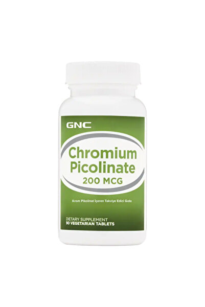 GNC vitamin Gnc Chromium Picolinate 200 Mcg – 90 Tablets