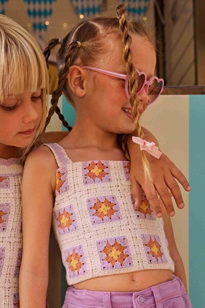 MAYORAL Κοριτσίστικη Μπλούζα με Βελονάκι - Κόκκινο