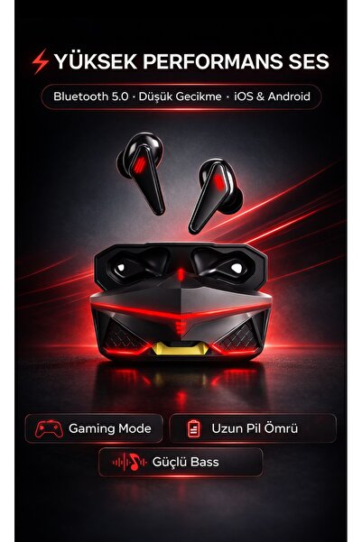 Divex K98 RGB Metal Kasa Bluetooth 5.0 Kulaklık - Ultra Düşük Gecikmeli, HD Ses