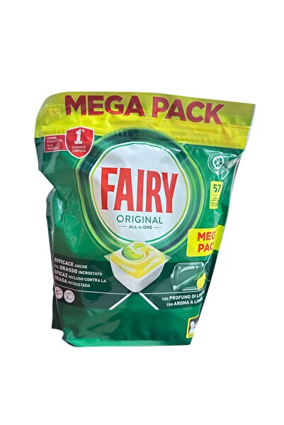 Fairy Dishwasher Capsules, 57 pcs