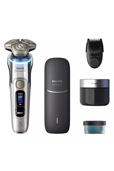 Philips Series I 9000 Prestige Ultra XP 9404/46 Rotary Electric Shaver UV CASE