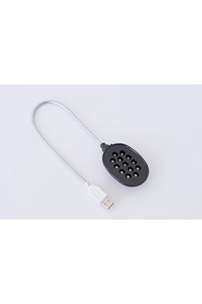 Saffron Times USB LED Laptop Light – 13 LED Super Bright USB Lamp with Flexible Neck