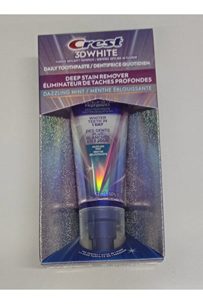 CREST معجون أسنان أبيض ثلاثي الأبعاد لإزالة البقع العميقة بنكهة النعناع المبه...
