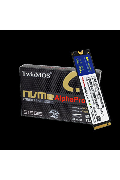 Genel Markalar Nvme512gb2280ap, Alphapro, 512gb, 3600-3250mb/s, Gen3, Nvme Pc...