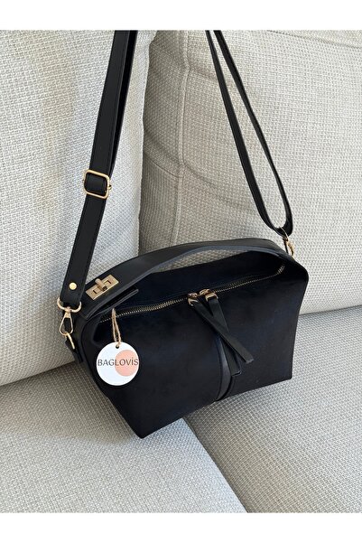 BAGLOVİS Women's Soft Textured Multifunctional Hand and Shoulder Bag En25 Size17