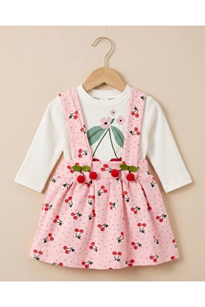 Milanlı Kids Kız Çocuk 2 Parça Elbise Takımı