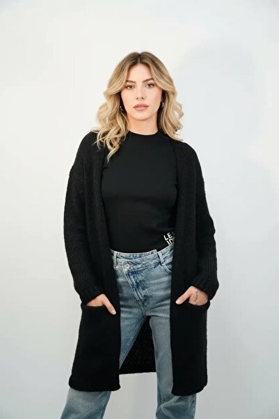 Hersley كارديجان نسائي طويل محبوك للموسم الجديد