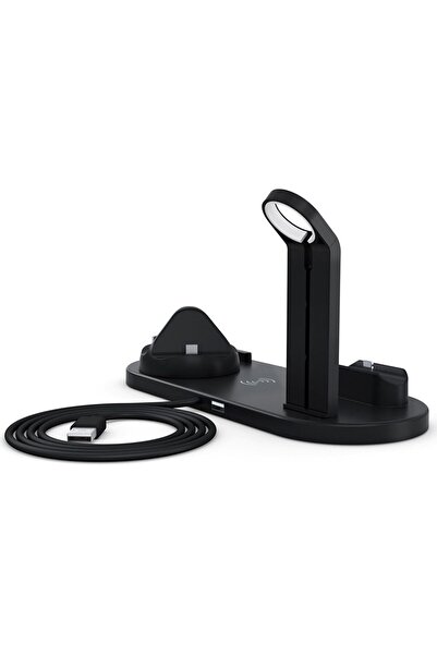 Arabest 3-in-1 Wireless Charging Station, 15W Fast Charger for iPhone, Apple ...