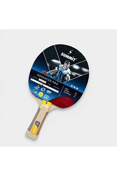 Summit مضرب تنس الطاولة ADVANCE PRO 3 ستارز (معتمد من الاتحاد الدولي لتنس الط...