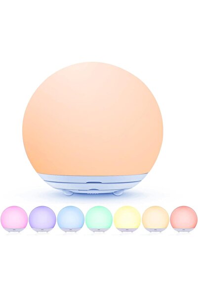 Arabest USB Rechargeable LED Night Light with 7 Colors, Touch Control, Timer,...