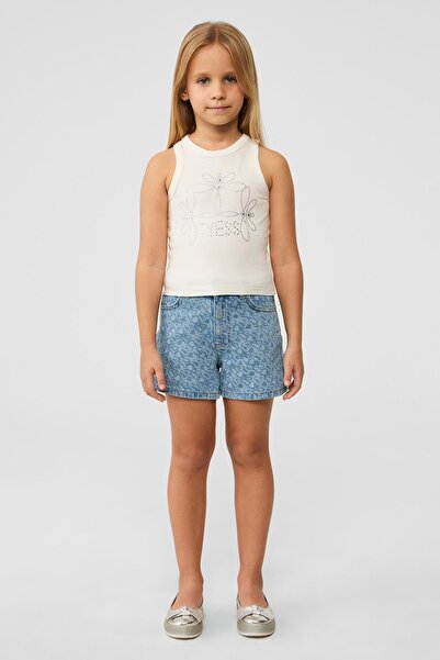 Tyess BG Store Girl's White Tank Top