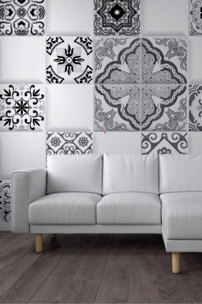 Sendegelal Self-Adhesive Wall Covering Foil – Cabinet, Kitchen, and Tile Cove...