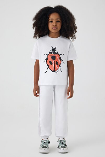 Tyess Λευκό μπλουζάκι για κορίτσια BG Store