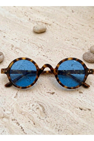 WATCHOFROYAL Royal Eyewear Re012 Leopard Blue Sunglasses