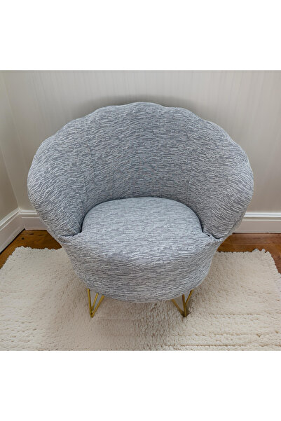 uzhanem Single Sofa Cover Daisy Model Sofa Cover Tree Bark Pattern