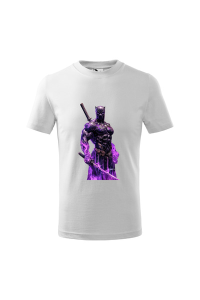 Malfini Tricou Copii Bumbac Personalizat Pantera Neagra