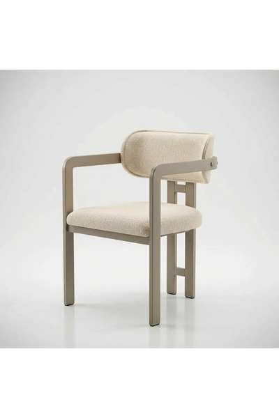 ALVİNSA MOBİLYA ALYA (2 ADET) Tokyo Sandalye CAPPUCCİNO Mutfak Salon Yemek Od...