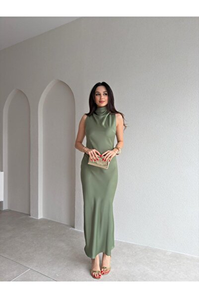 Mooi Butik فستان ماكسي من جودوين 6493 - لون النعناع