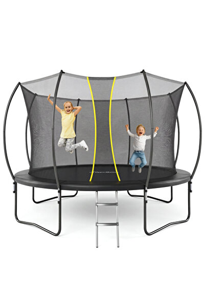HyperMotion Trambulină XXL 366 cm cu scară și plasă
