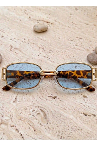 WATCHOFROYAL Royal Eyewear Re004 Leopard Blue Sunglasses