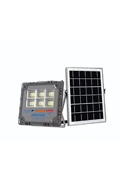 HASSAN Proiector solar de 200W 6000MA cu telecomandă