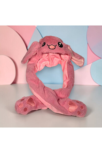 Zey-Al قبعة تيك توك مع أذنين متحركتين |   قبعة من القطيفة