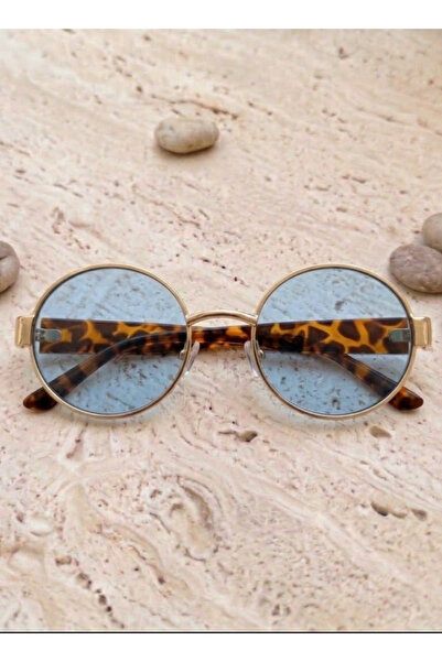 WATCHOFROYAL Royal Eyewear Re008 Leopard Blue Sunglasses