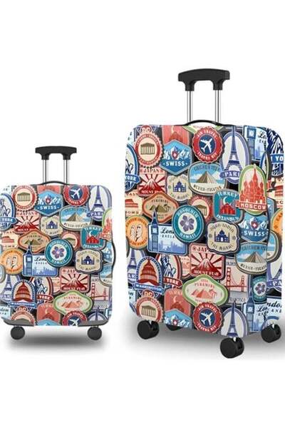 Maanys Luggage Cover Protector, Spandex Suitcase Cover | Washable, Anti-Scrat...