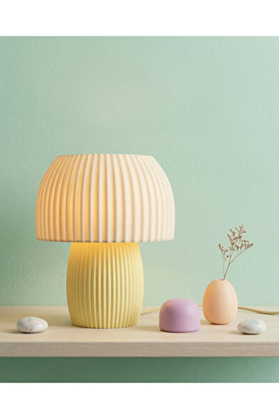 Frostblack مصباح أرضي مزخرف من مويو، مصباح طاولة حديث، إضاءة ليلية - مع لمبة ...