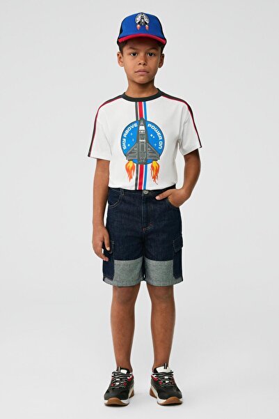 NBT JEANS Ανδρικό τζιν σορτς BG Store