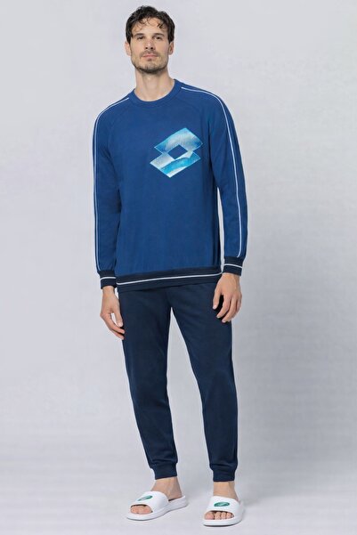 Lotto Pijama barbati LP1223, set 2 piese, bumbac