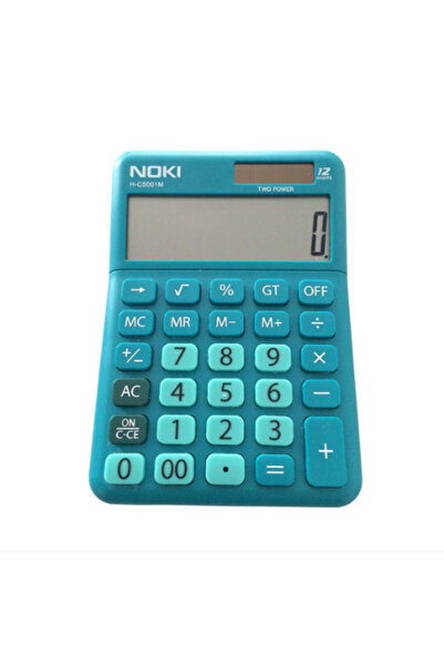 Noki HCS001 Blue Desktop Calculator