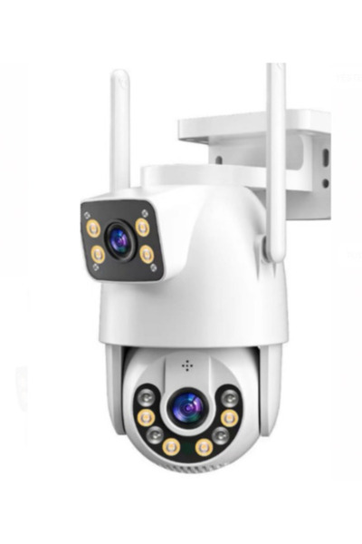 HASSAN JORTAN 9697QJ Cameră de supraveghere cu 2 camere IP wireless PTZ de 6M...