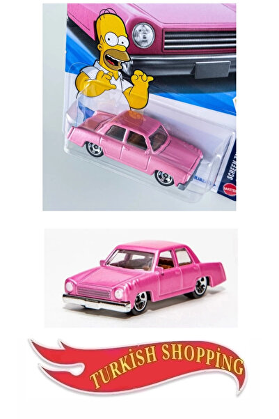 HOT WHEELS 2026 Case 1:64 Ölçek The Simpsos Family Car